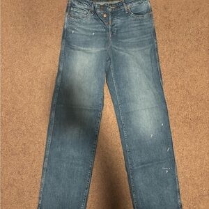 Express Light Blue Flare Jeans